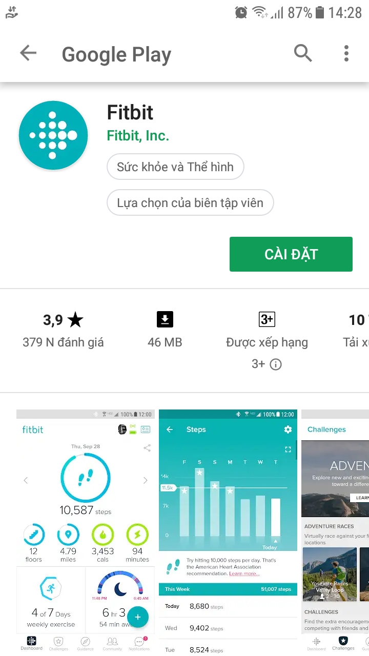 Hướng dẫn kết nối Fitbit Charge 3 với điện thoại