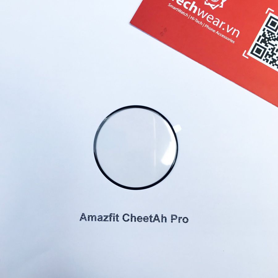 Dán màn hình đồng hồ Amazfit Cheetah Pro tại Techwear.vn