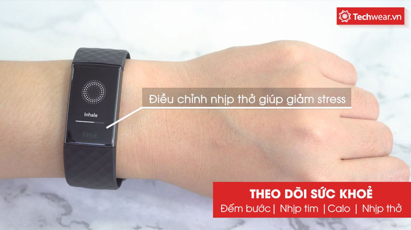 Fitbit Charge 3 - lựa chọn xuất sắc cho nhóm văn phòng