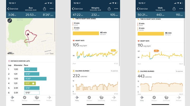 Fitbit Versa 2: Theo dõi luyện tập và nhịp tim