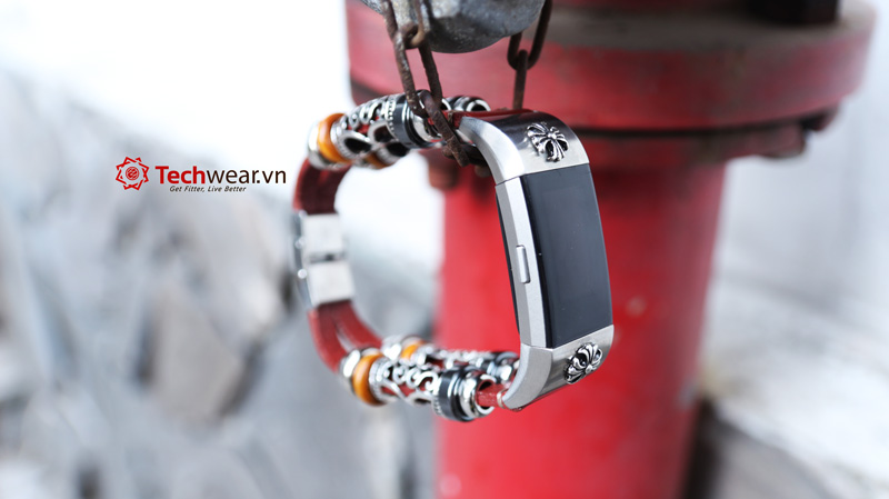 Dây Da Handmade Fitbit Charge 2