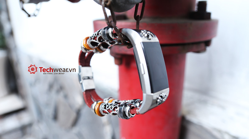 Dây Da Handmade Fitbit Charge 2