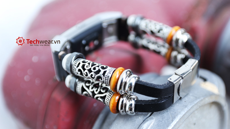 Dây Da Handmade Fitbit Charge 2