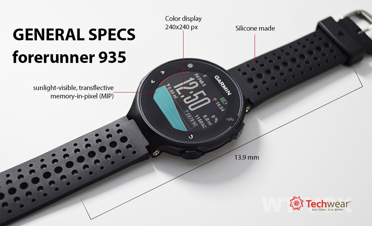 Sá»± khác biá»t giữa Äá»ng há» thá» thao Garmin Forerunner 935, 735XT và 235