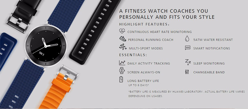 Äá»ng há» thông minh Huawei Honor Watch S1 chÃnh hãng tại TechWear | TechWear.vn