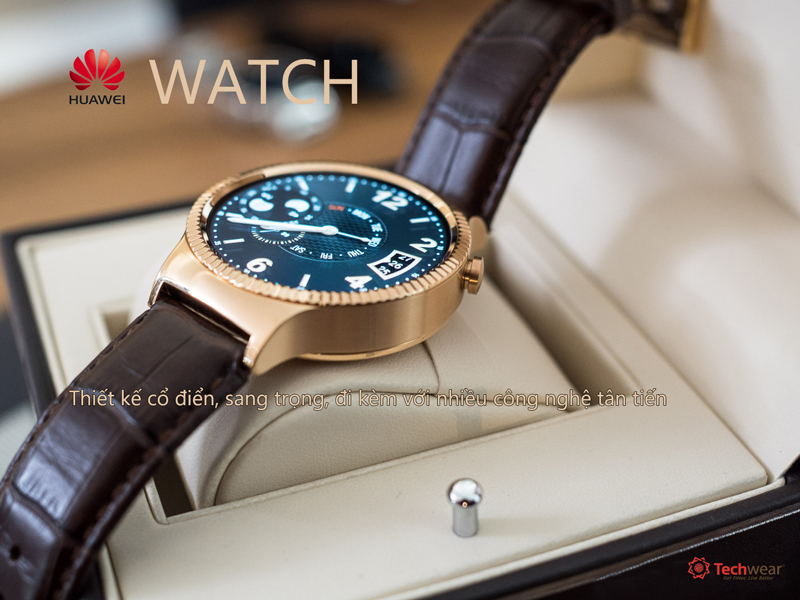 Huawei Watch - Rose Gold - Quai Da