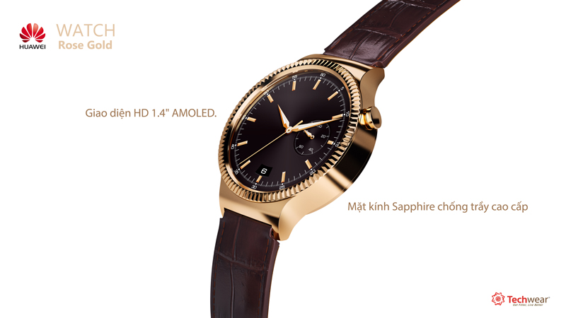 Huawei Watch - Rose Gold - Quai Da