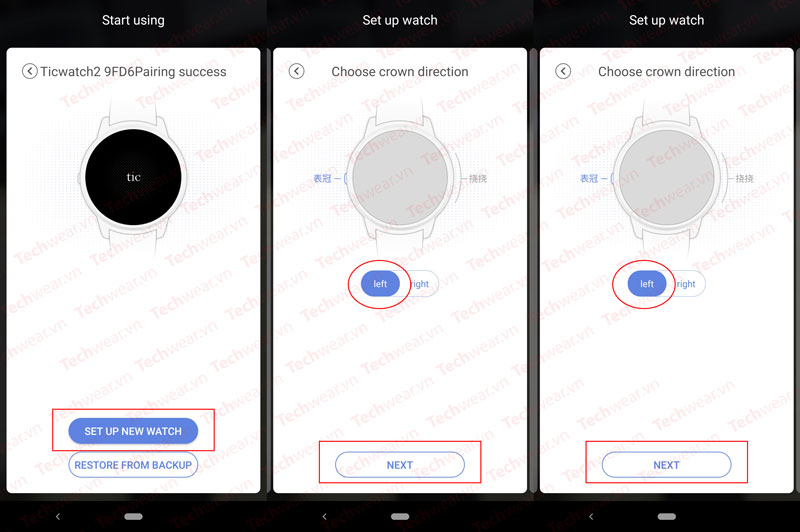 Hướng dẫn kết nối Ticwatch 2 