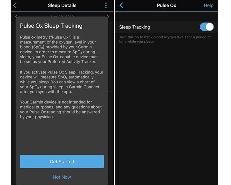 Hướng dẫn sử dụng tính năng Pulse Ox trên đồng hồ Garmin