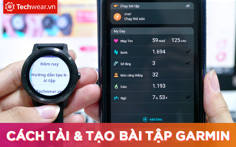 Hướng dẫn tạo bài tập Garmin