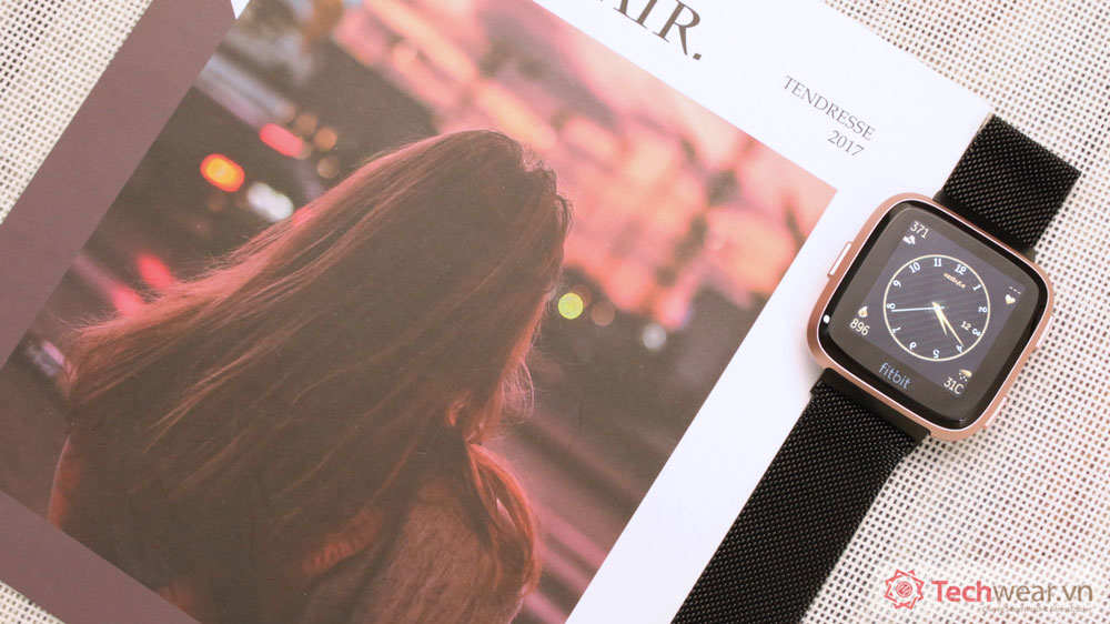 Dây thép lưới Milanese đồng hồ  Fitbit Versa 2 | Fitbit Versa | Fitbit Versa Lite