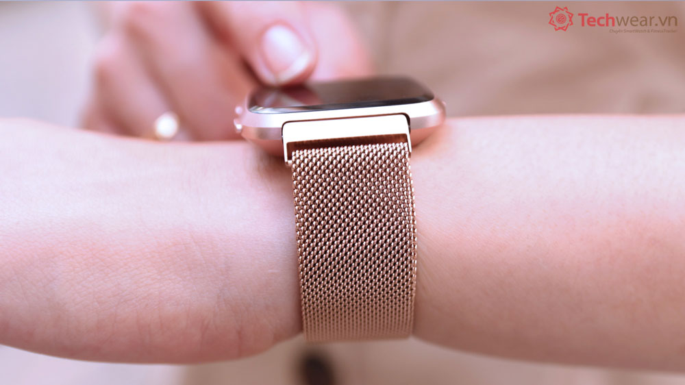 Dây thép lưới Milanese đồng hồ  Fitbit Versa 2 | Fitbit Versa | Fitbit Versa Lite