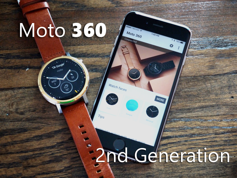 Moto 360 Gold Gen 2