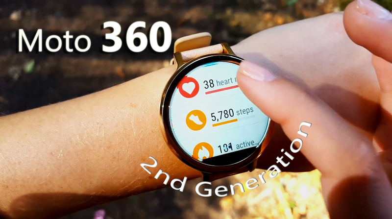 Moto 360 Gold Gen 2