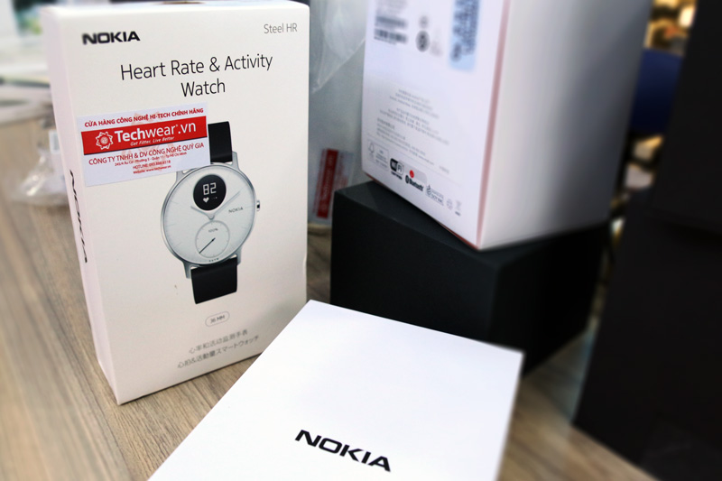 đồng hồ thông minh Nokia Steel HR hybrid