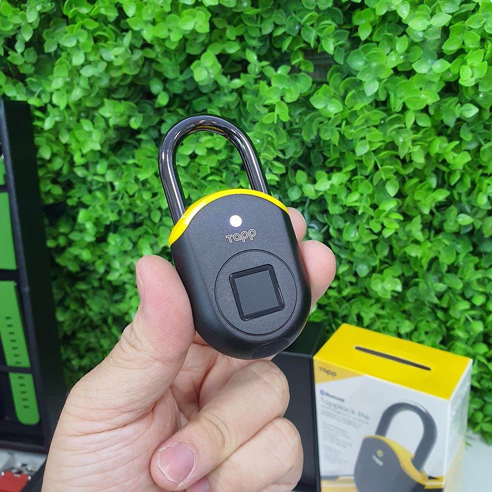 ổ khóa thông minh dùng vân tay Tapplock Lite