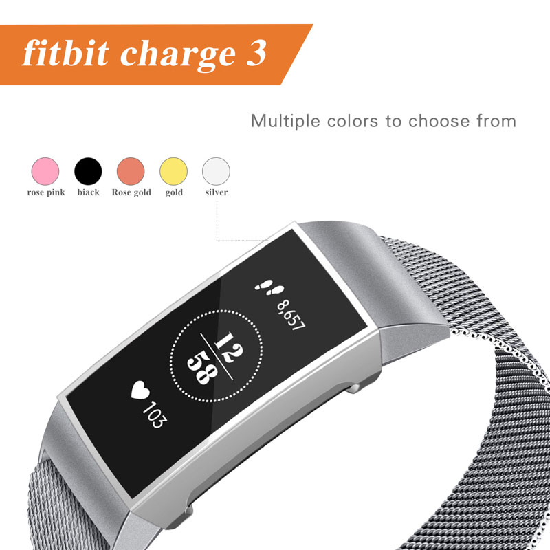 Ốp màn hình trong suốt cho đồng hồ theo dõi sức khỏe Fitbit Charge 3