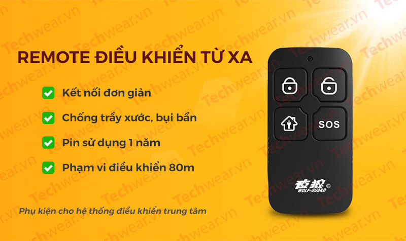 Remote điều khiển từ xa chống trộm TWJK 11