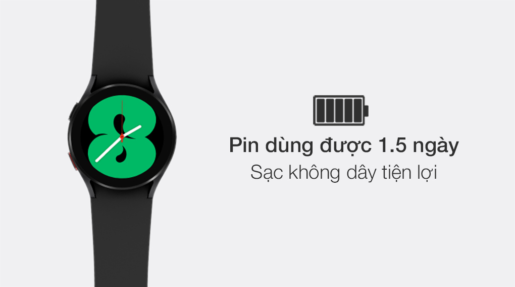 Thời lượng pin Samsung Galaxy Watch 4