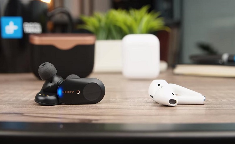 So sánh tai nghe Sony WF-1000XM3 vs Airpods Pro