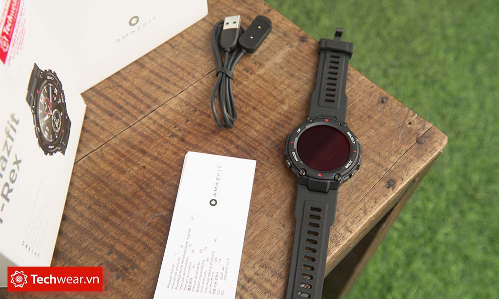 Đập hộp và trên tay Huami Amazfit T-Rex - Techwear.vn