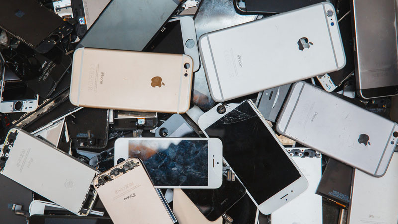 Rác thải điện tử hàng năm đến từ Apple
