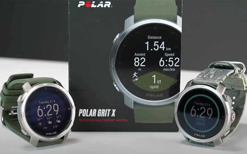 Polar Grit X – chiếc đồng hồ mạnh mẽ cho những môn thể thao ngoài trời