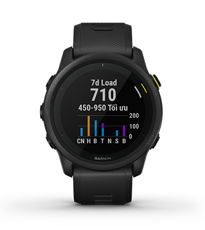 Cường đọ tập luyện trên Garmin Forerunner 745