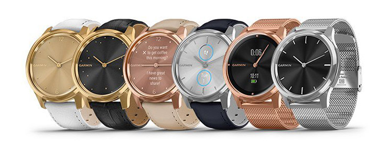 Đồng hồ lai Garmin Vivomove Luxe