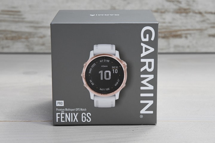 Mở hộp Garmin Fenix 6S phiên bản Pro