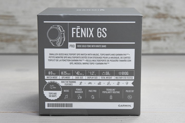 Mở hộp Garmin Fenix 6S phiên bản Pro