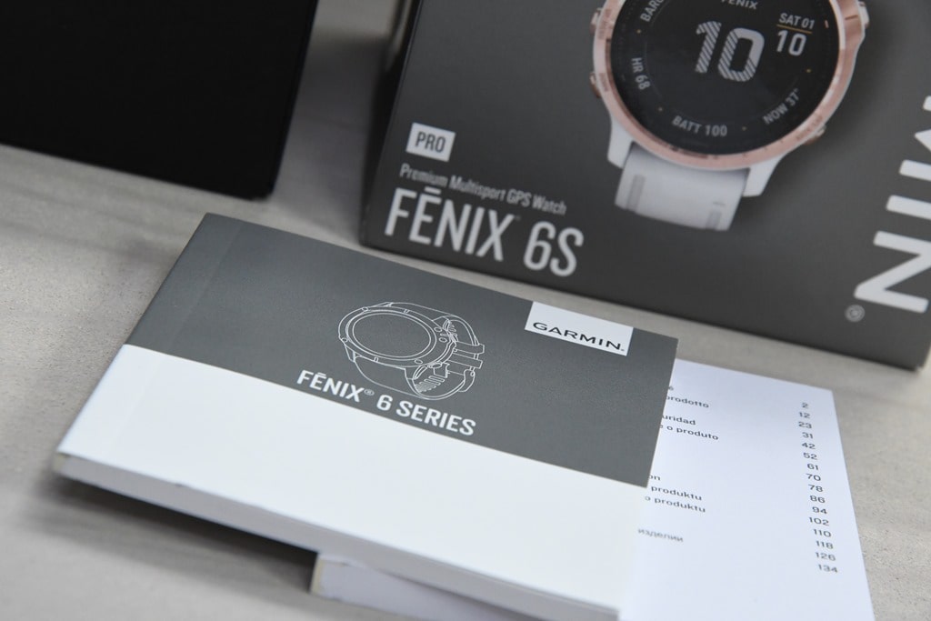 Mở hộp Garmin Fenix 6S phiên bản Pro