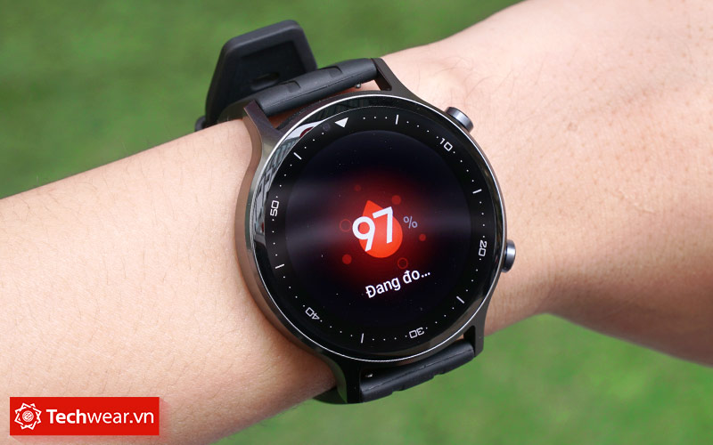 Đo nồng độ oxy trong máu trên Đồng hồ Realme Watch S