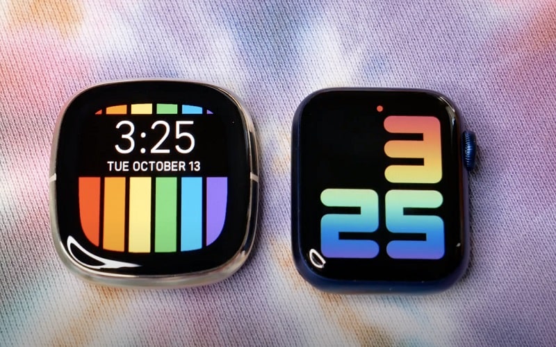 fitbit sense v apple watch