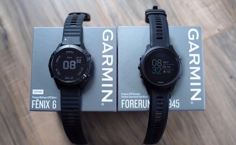 So sánh Garmin Fenix 6 và Garmin Forerunner 945