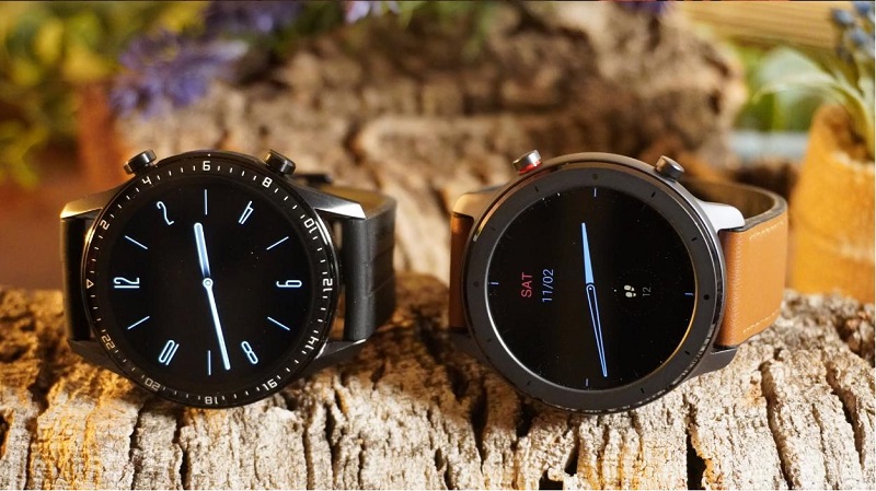 So sánh đồng hồ Huawei Watch GT 2 và Huami Amazfit GTR