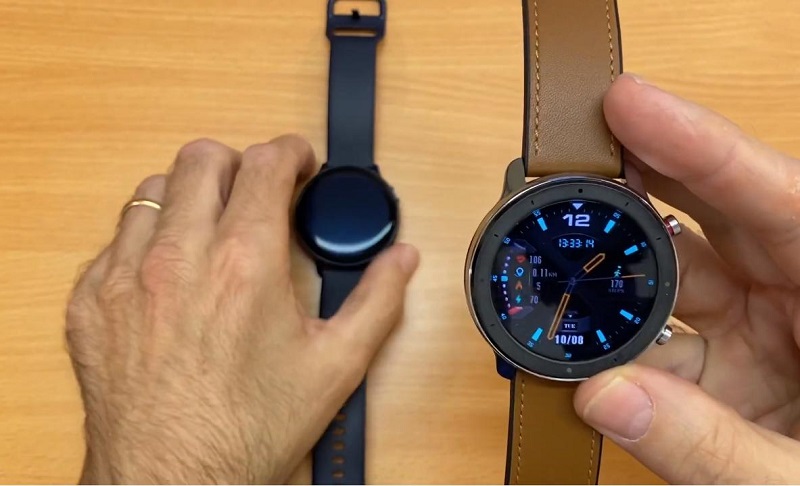 So sánh Galaxy Watch Active 2 vs Huami Amazfit GTR