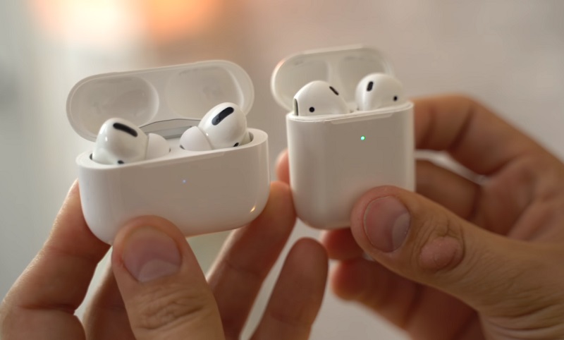 So sánh tai nghe Airpods Pro vs Airpods 2