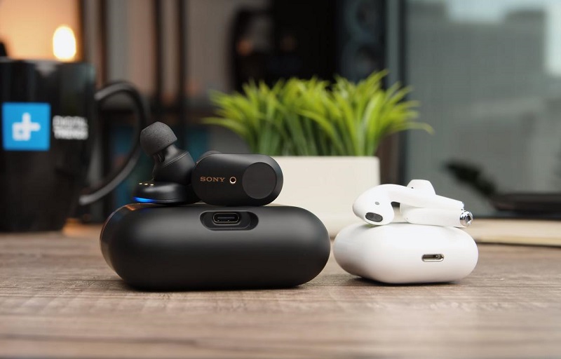 So sánh tai nghe Sony WF-1000XM3 vs Airpods Pro