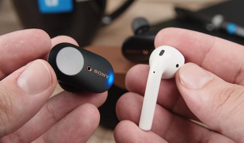 So sánh tai nghe Sony WF-1000XM3  vs Airpods Pro