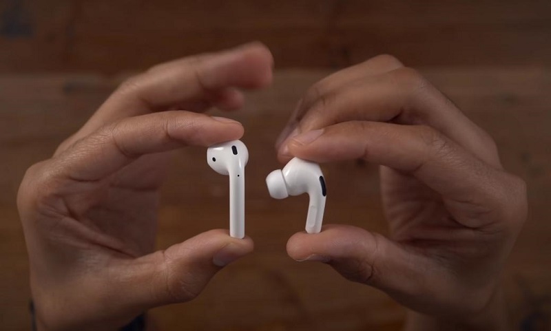 So sánh Tai nghe Airpods Pro và Airpods 2