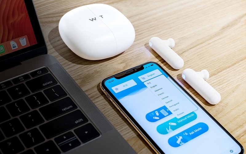 Tai nghe phiên dịch WT2 Plus