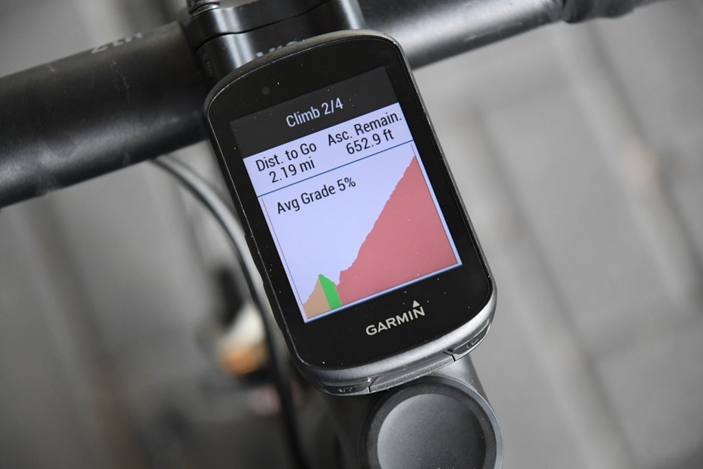 Tính năng Climbpro trên Garmin