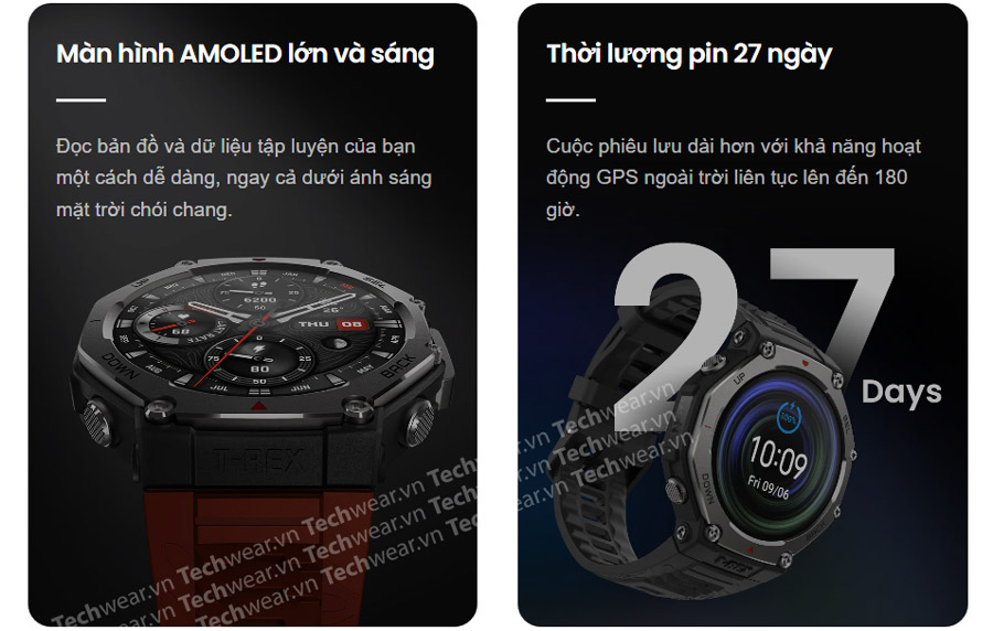 Techwear.vn Amazfit T-Rex 3