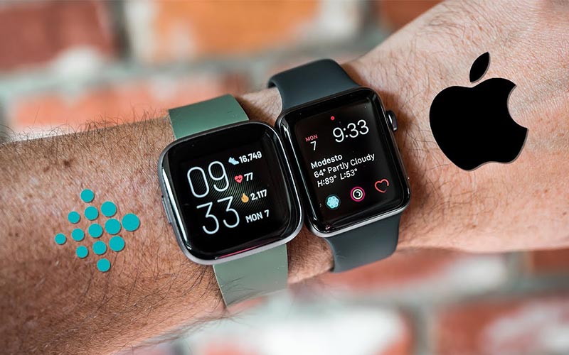 fitbit vs apple watch pantip