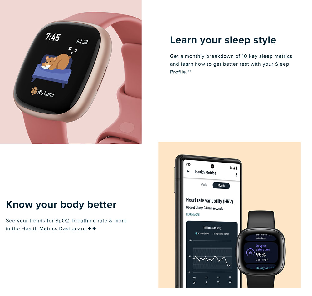 Đồng hồ Fitbit Versa 4