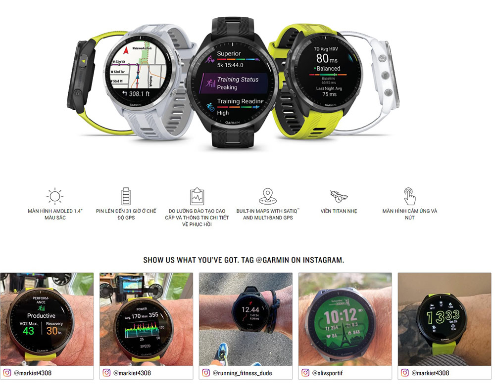 Garmin Forerunner 965