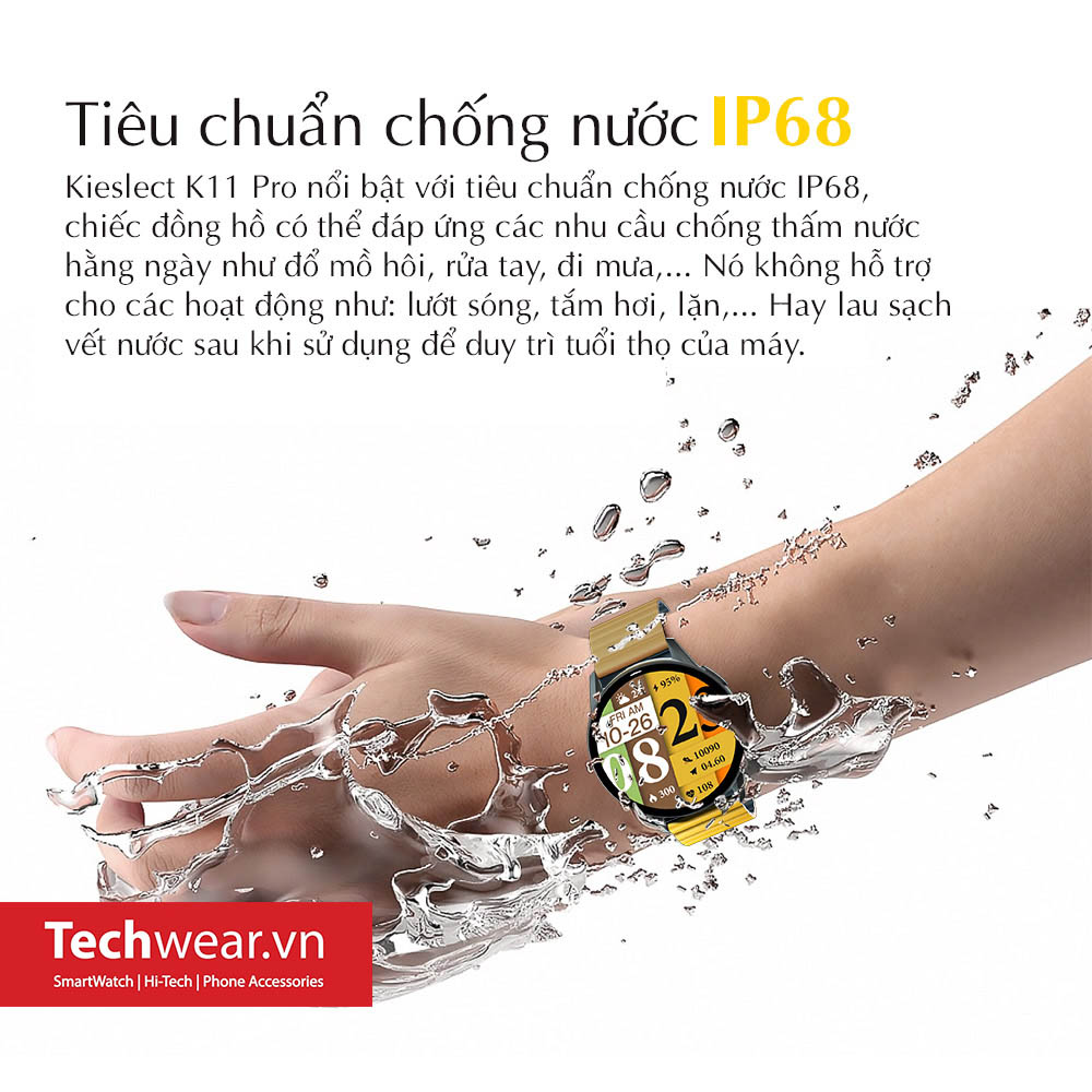 TechwearVN Đồng hồ thông minh Kieslect K11 Pro