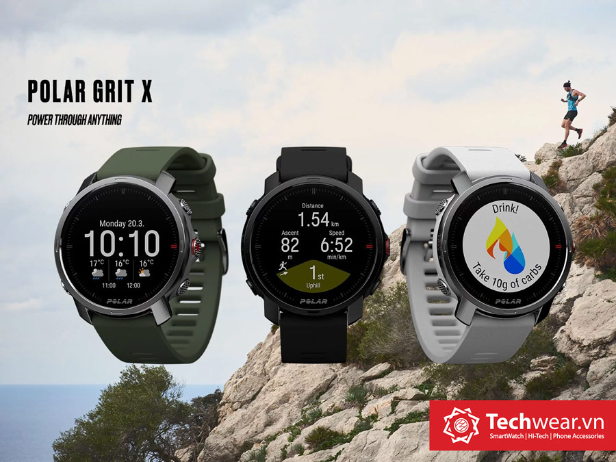 Đồng hồ thể thao Gps Polar Grit X chính hãng