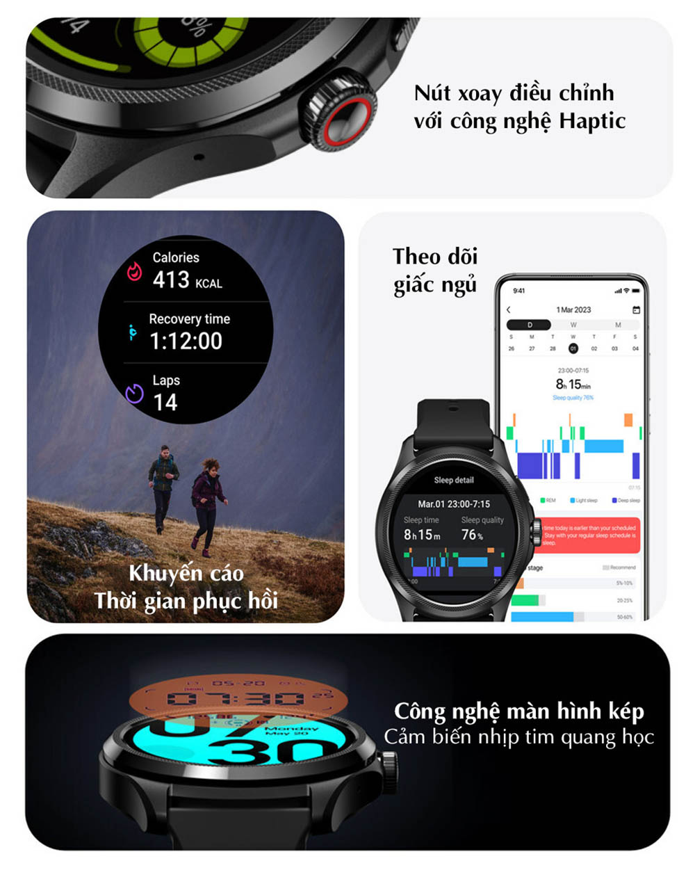 Đồng hồ thông minh Ticwatch Pro 5 - Techwear.vn